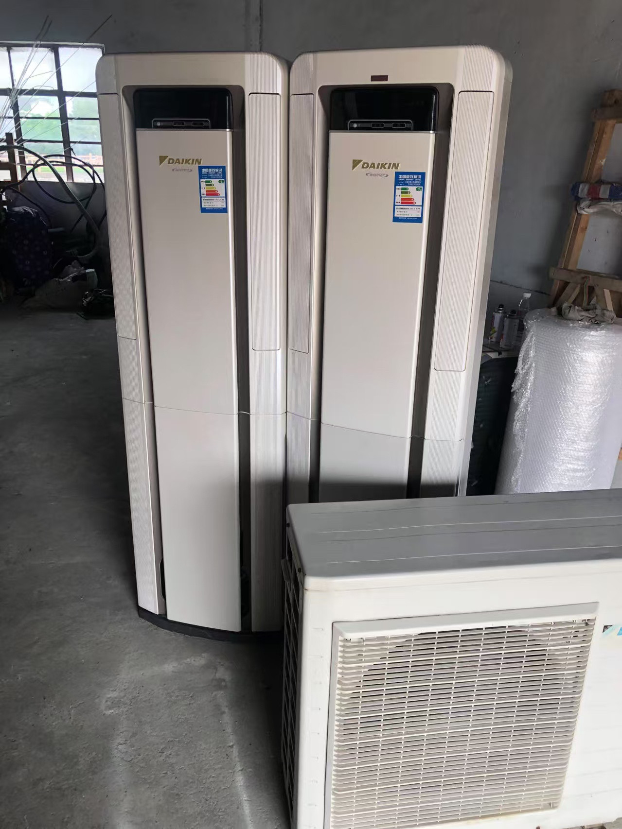 二手3匹立式柜机空调客厅静音冷暖家用变频除湿智能自清洁